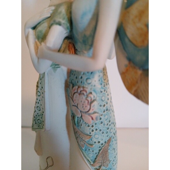 Angelstar Cherished Blessings Beatiful Angels Figurine 10'in Beautiful Detailing - Picture 10 of 16